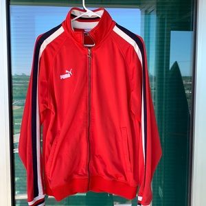 Vintage men’s Puma track jacket size medium